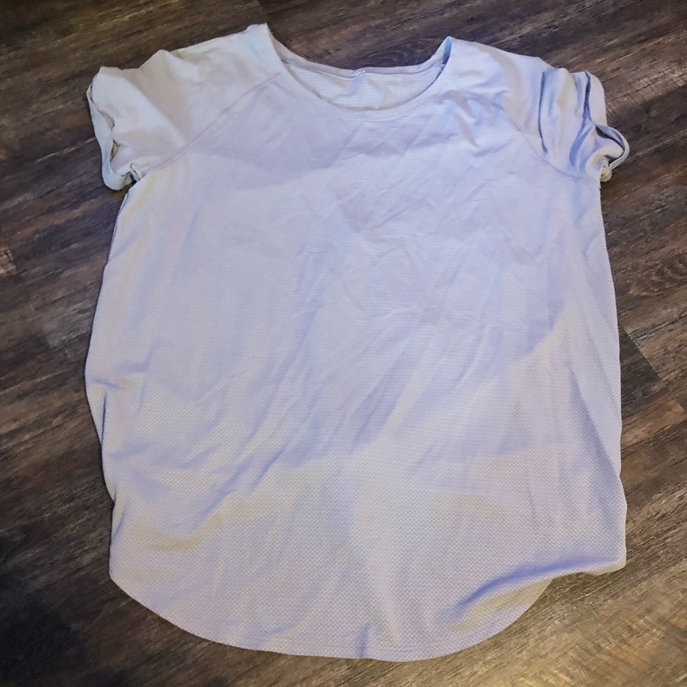 Lululemon tie back tee, size 10